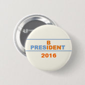 president Biden 2016 Ronde Button 5,7 Cm (Voorkant /achterkant)