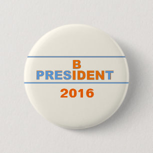 president Biden 2016 Ronde Button 5,7 Cm