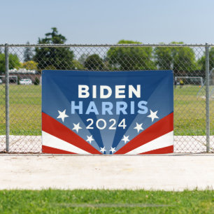 President Biden Harris 2024 Spandoek
