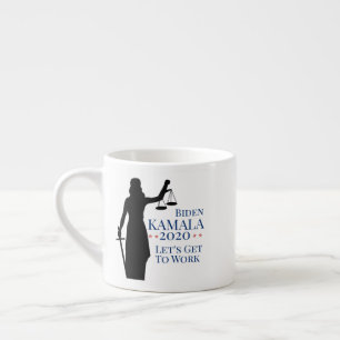 President Biden Harris aan het werk Verkiezingen 2 Espresso Kop