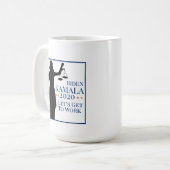 President Biden Harris aan het werk Verkiezingen 2 Koffiemok (Voorkant links)