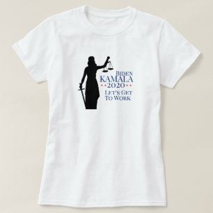 President Biden Harris aan het werk Verkiezingen 2 T-shirt