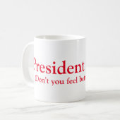 President Biden! Koffiemok (Voorkant links)