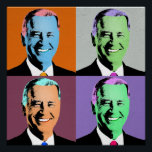 President Biden Pop Art (Oranje, grijs, bruin) Perfect Poster<br><div class="desc">Politieke Pop Art Gear en Politieke Gifts van PolitiClothes.com & PolitiCardz.com Vind de meest unieke verkiezingen en politieke cadeaus, waaronder: politieke T-shirts, politieke Bumperstickers, politieke Buttonnen, politieke Posters, politieke spelden, politieke Kaarten, politieke Mokken, politieke Posters, politieke handtekeningen en nog veel meer! Politieke kunst en kunst: http://www.PolitiClothes.com Politieke Kaarten en geschenken:...</div>