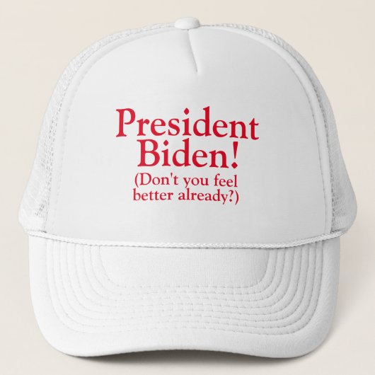 President Biden! Trucker Pet (Voorkant)