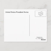 President Bill Clinton Briefkaart (Achterkant)