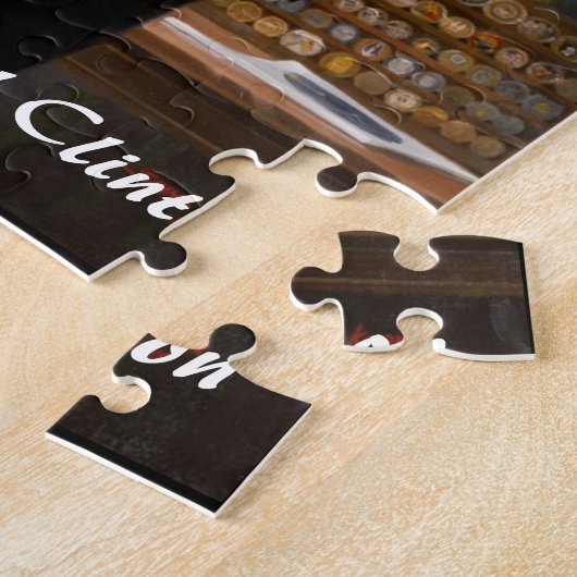 President Bill Clinton Jigzaag Puzzle Legpuzzel (Zijkant)