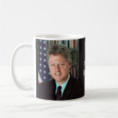 President Bill Clinton Officieel portret Koffiemok (Links)