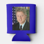 President Bill Clinton Witte Huis Foto Blikjeskoeler (Achterkant)