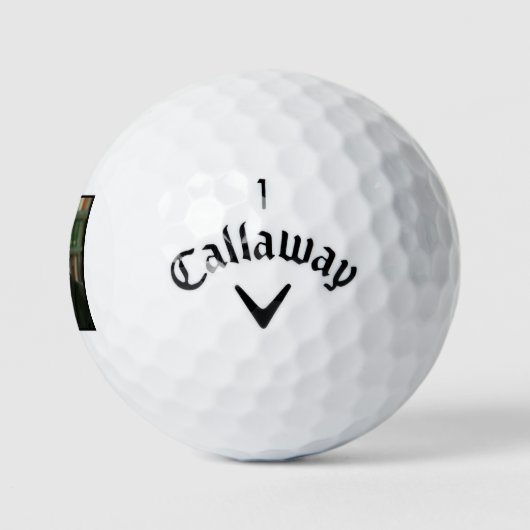 President Bill Clinton Witte Huis Foto Golfballen (Logo)