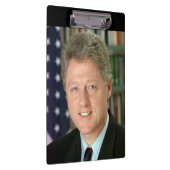 President Bill Clinton Witte Huis Foto Klembord (Rechts)