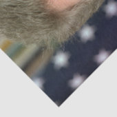 President Bill Clinton Witte Huis Foto Tissuepapier (Detail)