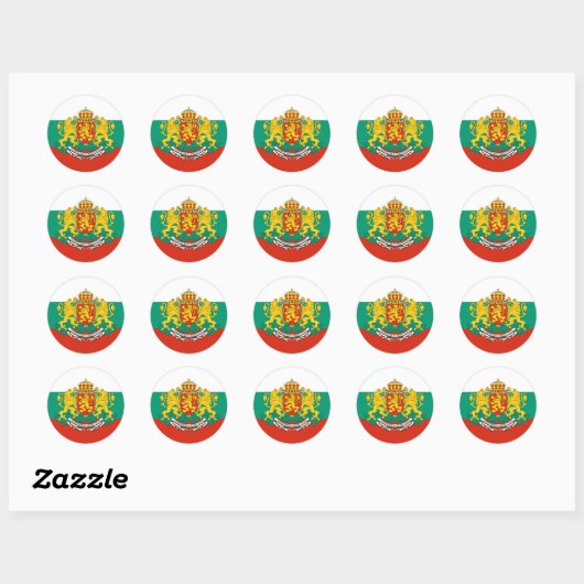 President, Bulgarije Ronde Sticker (Vel)