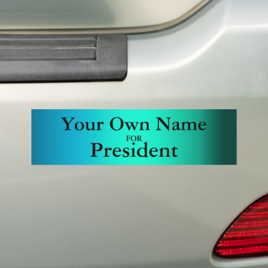 President Bumper Sticker (Op auto)
