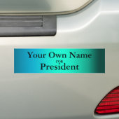 President Bumpersticker (Op auto)