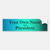 President bumpersticker (Voorkant)