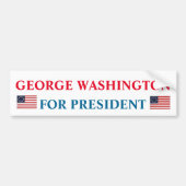 President Bumpersticker: George Washington Bumpersticker (Voorkant)