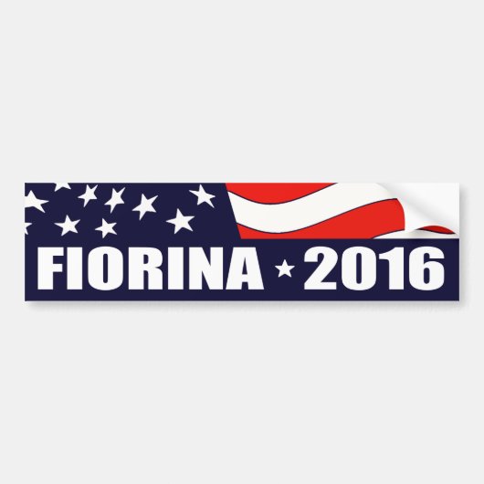 President Carly Fiorina in 2016 Bumpersticker (Voorkant)