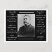 President Chester Alan Arthur Briefkaart (Voorkant)