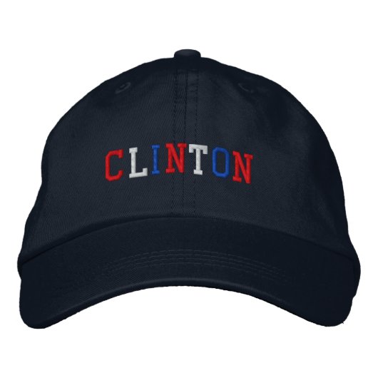 President Clinton 2020 Red White Blue Patriotic Pet (Voorkant)