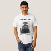 President Cool / Young President Obama T-shirt (Voorkant volledig)