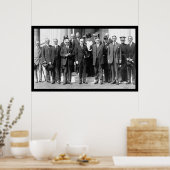 President Coolidge en Herbert Hoover 1923 Poster (Keuken)