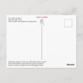 President Coolidge en Tom Mix met hun vrouwen Briefkaart (Achterkant)