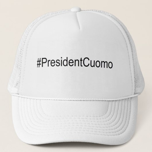 President Cuomo Trucker Pet (Voorkant)