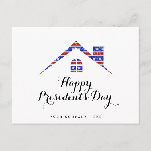 President Dag Real Estate House Briefkaart (Voorkant)