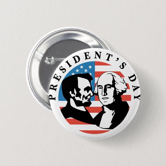 President Dag Ronde Button 5,7 Cm (Voorkant /achterkant)