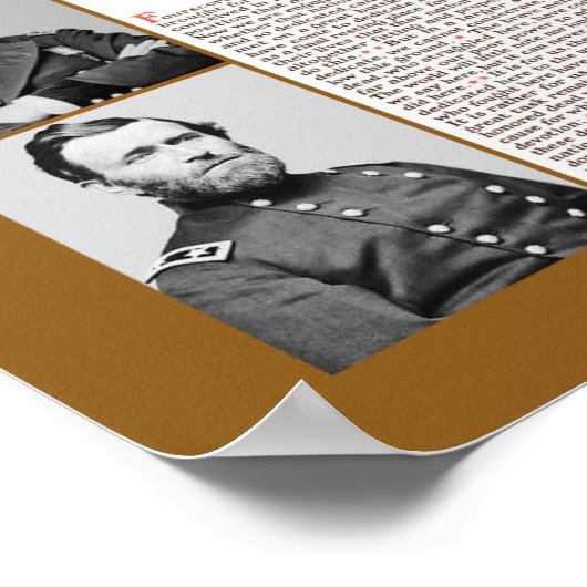 President Dag Tribute Gettysburg Poster (Hoek)