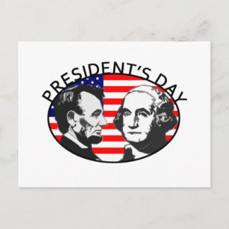 PRESIDENT DAY BRIEFKAART
