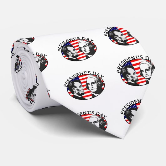 PRESIDENT DAY STROPDAS (Opgerold)