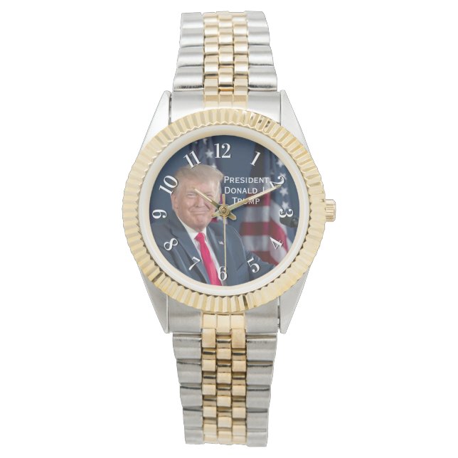 President Donald J. Trump 2020 45e President Horloge (Voorkant)