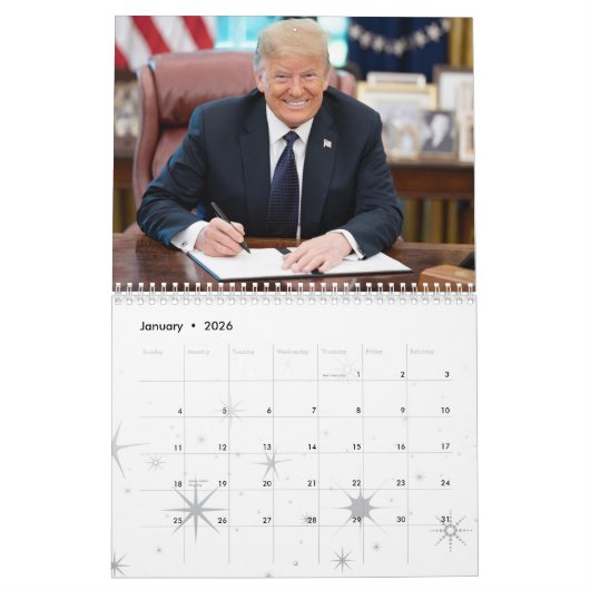 President Donald J. Trump 2025 Kalender (Jan 2026)