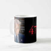 President Donald J. Trump 47 Koffiemok (Voorkant links)