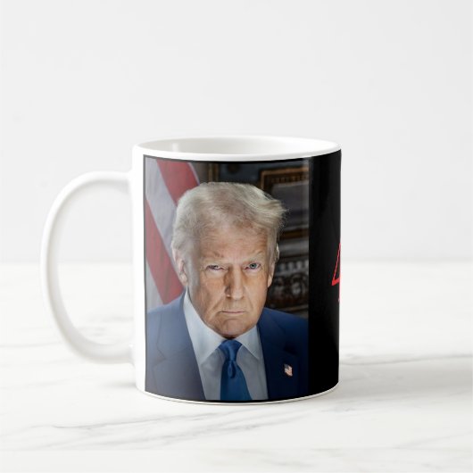 President Donald J. Trump 47 Koffiemok (Links)