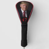 President Donald J. Trump 47th Golf Head Hoesje Golfheadcover (Voorkant)