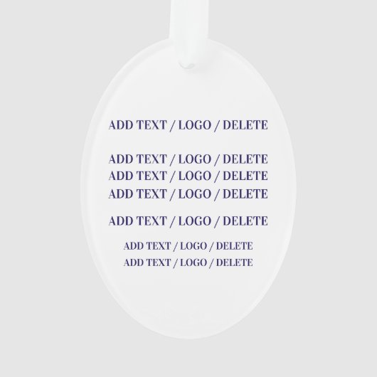 President Donald J Trump Acryl Ornament (achterkant)