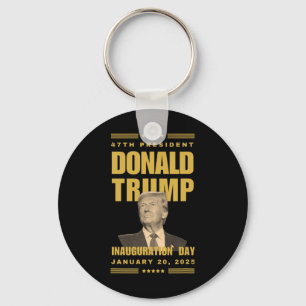 President Donald J. Trump Inauguratiedag 2025 ME Sleutelhanger
