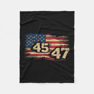 President Donald J Trump Inauguratiedag 2025 SAV Fleece Deken