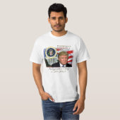 President Donald J. Trump Inauguration T-shirt (Voorkant volledig)