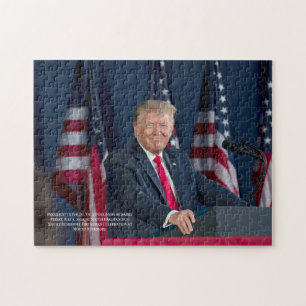 President Donald J. Trump Mt Rushmore Speech 2020 Legpuzzel