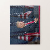 President Donald J. Trump Mt Rushmore Speech Legpuzzel (Verticaal)