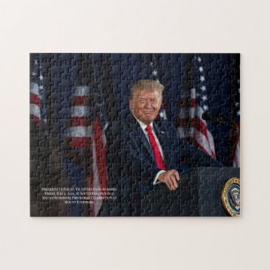 President Donald J. Trump Mt Rushmore Speech Photo Legpuzzel