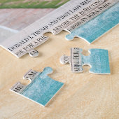 President Donald J. Trump op Taj Mahal India Legpuzzel (Zijkant)