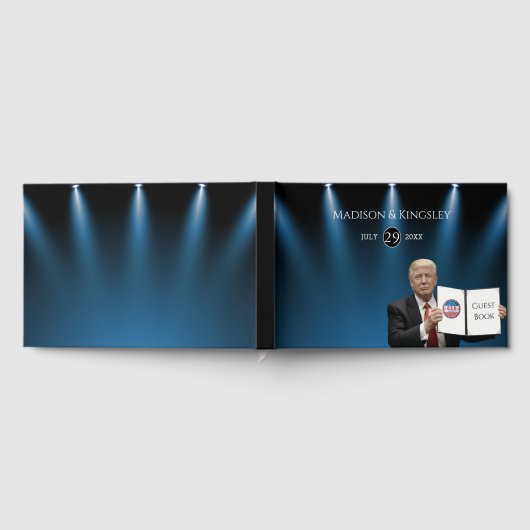 President Donald J. Trump Patriottische 🇺🇸 bruil Gastenboek (Volledig)