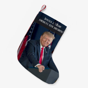 President Donald J. Trump Photo Keepomwille Kleine Kerstsok