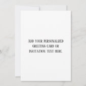 President Donald Trump 2020 duikt op marineschip Kaart (Achterkant)