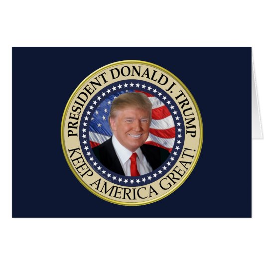President Donald Trump 2020 Keep America Great Ame (Voorkant Horizontaal)